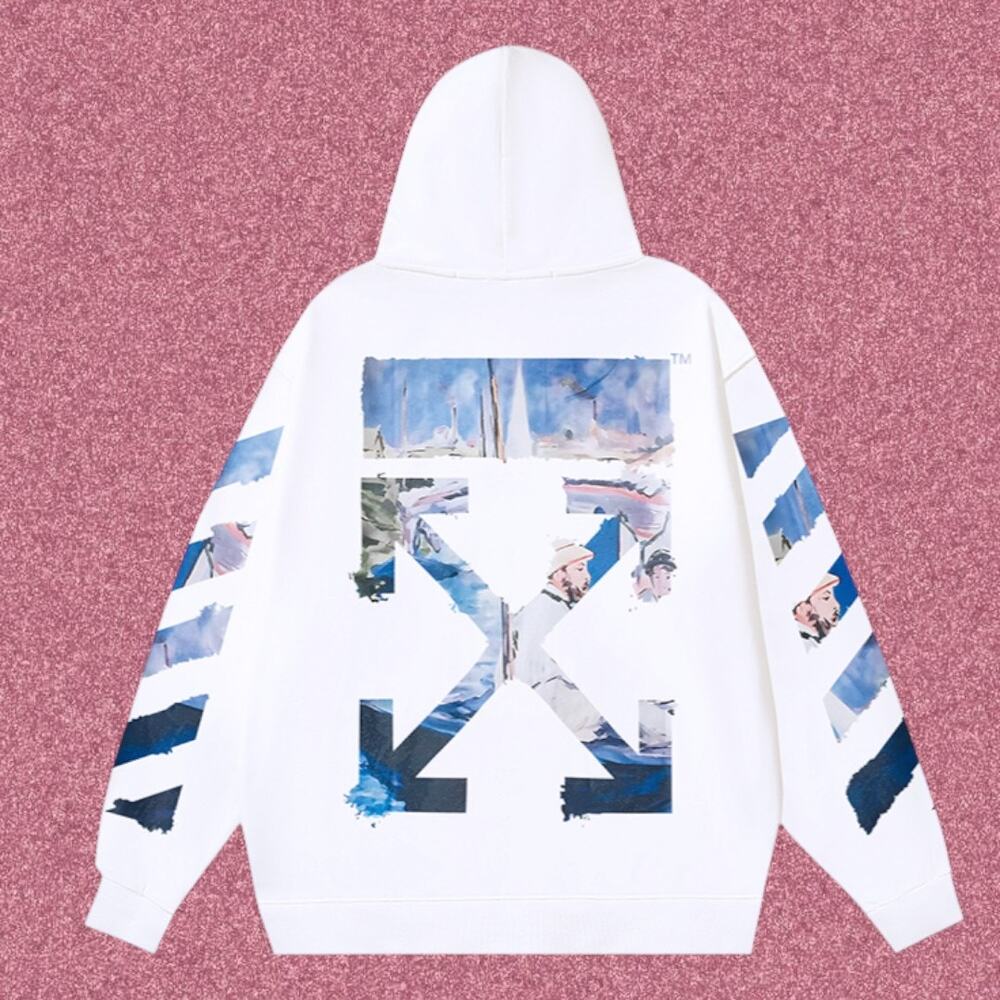 Off-White White Men's Hoodie - Picture 2 of 2